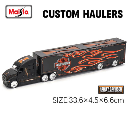 Lookrover Maisto 1:64 International LoneStar Car Trailer Elite Transport Diecast Precision Model Gift