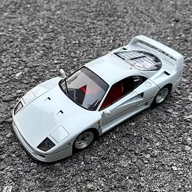 Lookrover Kyosho 1:18 Ferrari F40 Alloy Full-Open Door Diecast Car Model Collectible