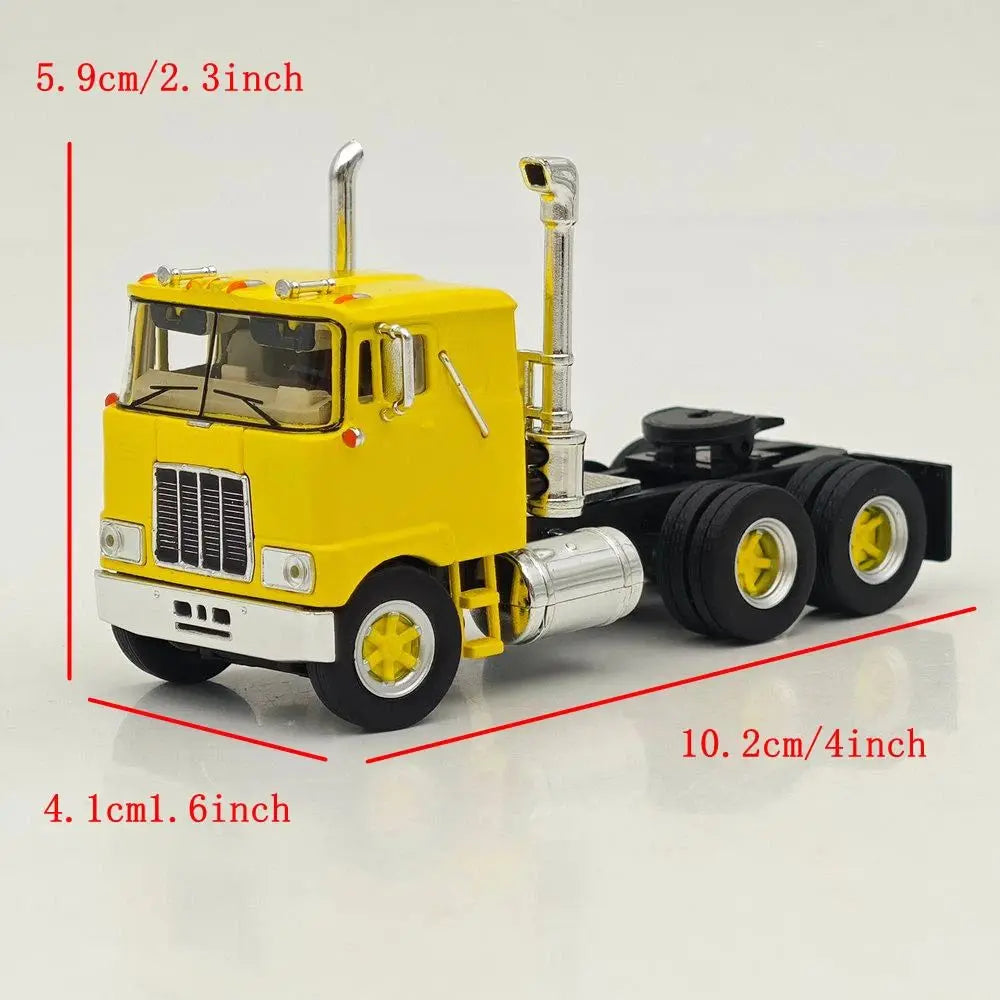 Lookrover Top Self Replicas F700 Semi Tractor Sleeper Truck 1:64 Diecast Limited Collection Model