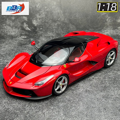 Lookrover BBR Models 1:18 Red Convertible Full-Drive Metal Car Model Holiday Gift Collection