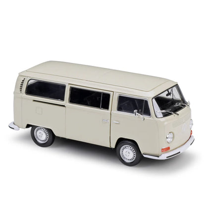 Lookrover WELLY 1:24 Volkswagen T2 Bus 1972 Diecast Alloy Classic Car Model Toy Kid Gift Collection