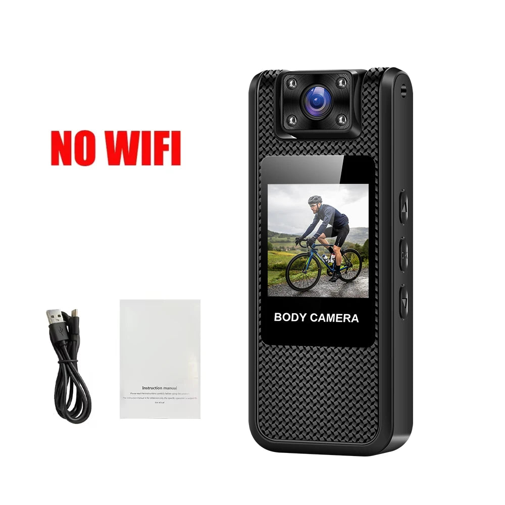 4K Mini Portable Camera HD 1080P Digital Video Recorder Infrared Night Vision Police Body Cam Small Sports DV Camcorder