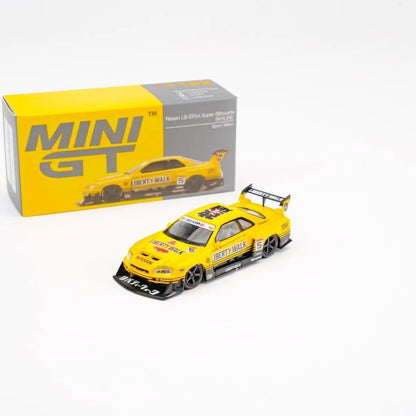 Lookrover MINI GT 1:64 Nissan LB-ER34 Super Silhouette Alloy Car Model #1182 Collectible