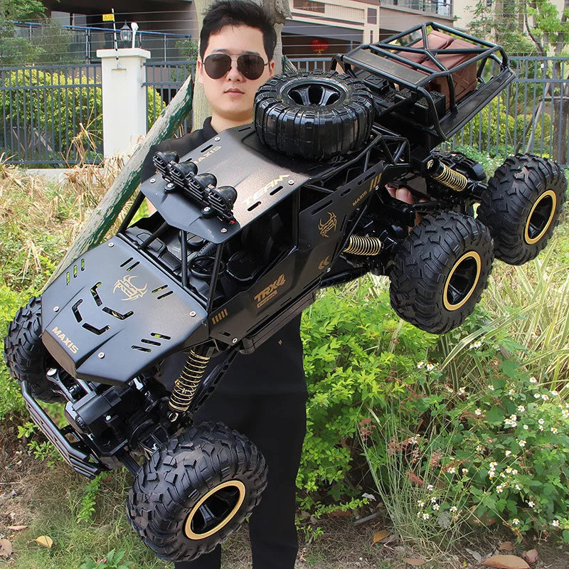 Lookrover 46cm 6-Wheel RC Off-Road Climbing Vehicle Rechargeable High-Speed Children's Toy