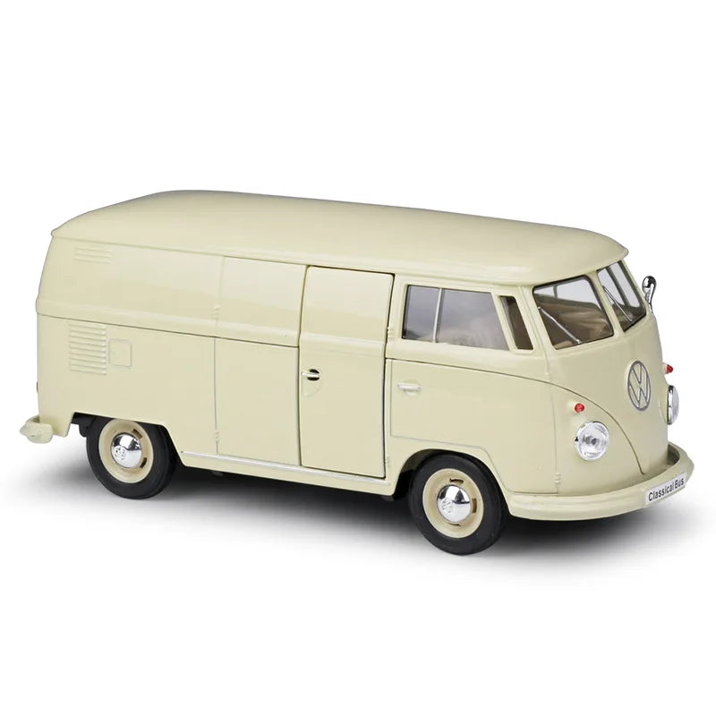 Lookrover WELLY 1:24 Volkswagen T2 Bus 1972 Diecast Alloy Classic Car Model Toy Kid Gift Collection
