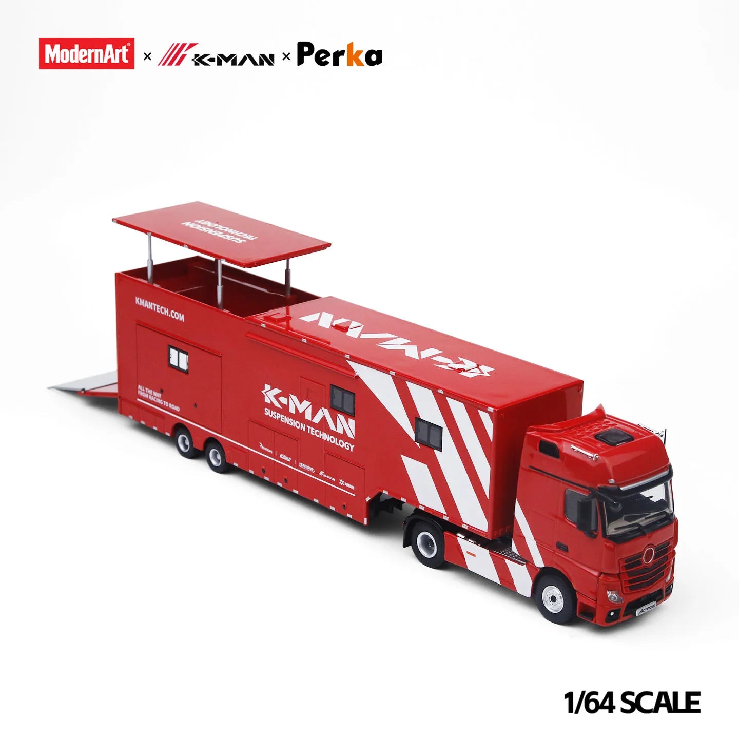 Lookrover Modern Art 1:64 Racing Service Vehicle Alloy Diecast Truck Mini Simulation Hobby Decor