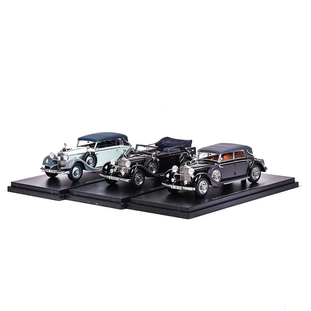 Lookrover Mercedes 290 W18 Lang Cabriolet 1933-34 1:43 Resin Car Model High-Simulation Collectible