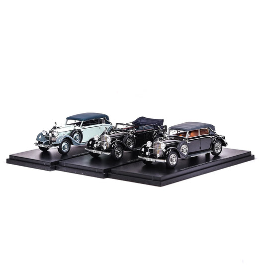 Lookrover Mercedes 290 W18 Lang Cabriolet 1933-34 1:43 Resin Car Model High-Simulation Collectible