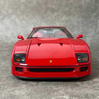 Lookrover NOREV 1:12 Ferrari F40 1987 Diecast Metal Sports Car Model Static Ornament Gift