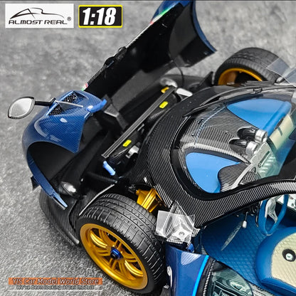 Lookrover Almost Real 1:18 Pagani Zonda Tricolore 2010 Alloy Diecast Car Model Collection Gift