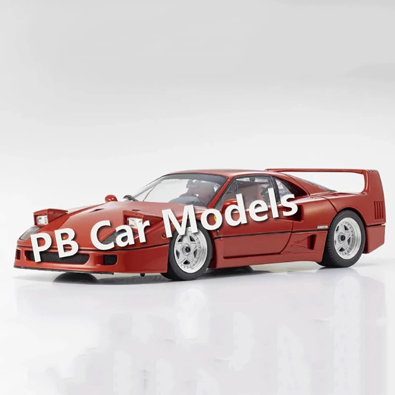 Lookrover Kyosho 1:18 Ferrari F40 Alloy Full-Open Door Diecast Car Model Collectible