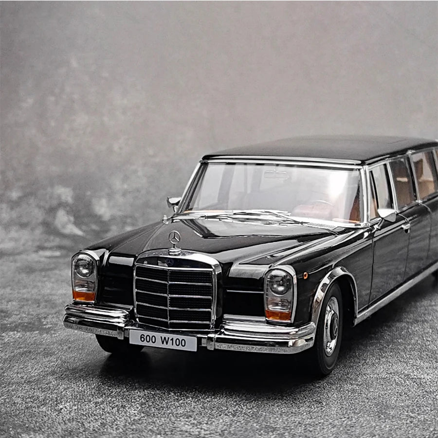 Lookrover KK Scale 1:18 Mercedes-Benz 600 W100 Pullman Alloy Diecast Model Static Display Gift