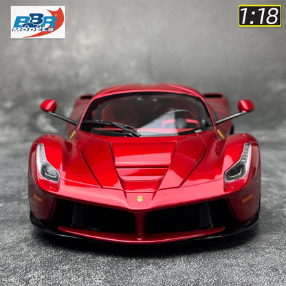 Lookrover BBR Models 1:18 Red Convertible Full-Drive Metal Car Model Holiday Gift Collection
