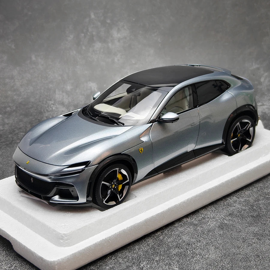 Lookrover BBR 1:18 Ferrari Purosangue Rosso Corsa Panoramic Roof Diecast Model Holiday Gift