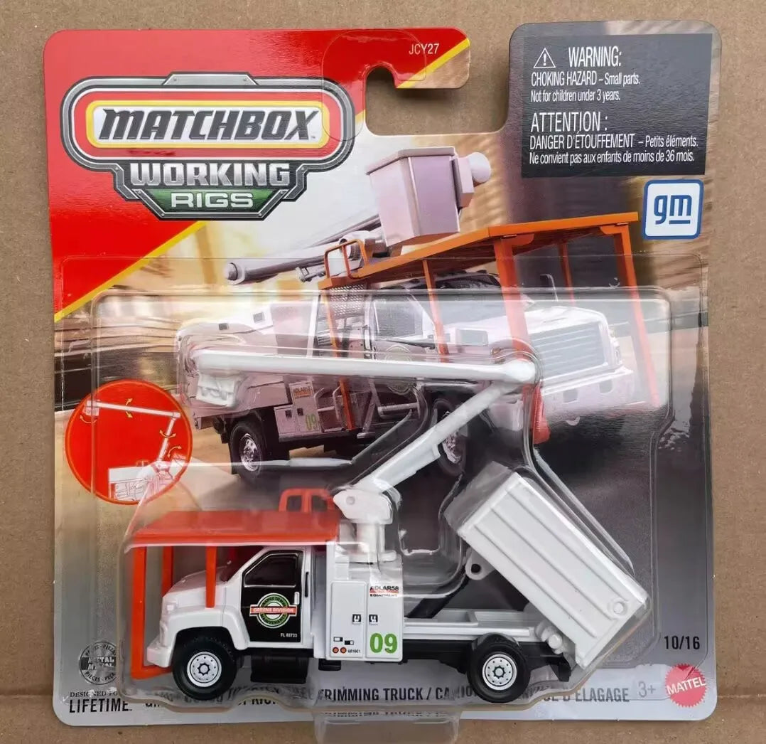 Lookrover Matchbox Working Rigs Rescue Tow Truck N3242 Diecast City Service Fleet Engineering Model Gift