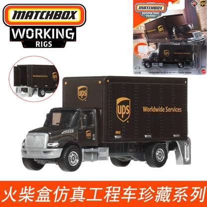 Lookrover Matchbox Working Rigs Rescue Tow Truck N3242 Diecast City Service Fleet Engineering Model Gift