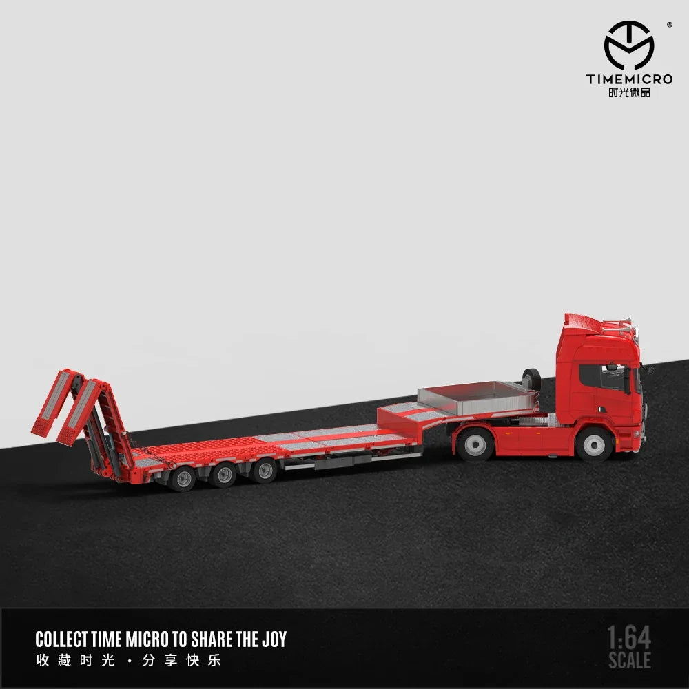 Lookrover TimeMicro 1:64 Pallet Truck Simulation Alloy Car Model Collection Display Gift