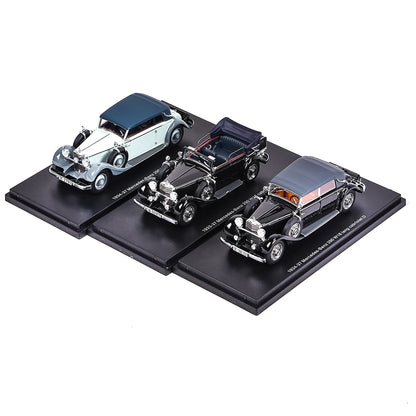 Lookrover Mercedes 290 W18 Lang Cabriolet 1933-34 1:43 Resin Car Model High-Simulation Collectible