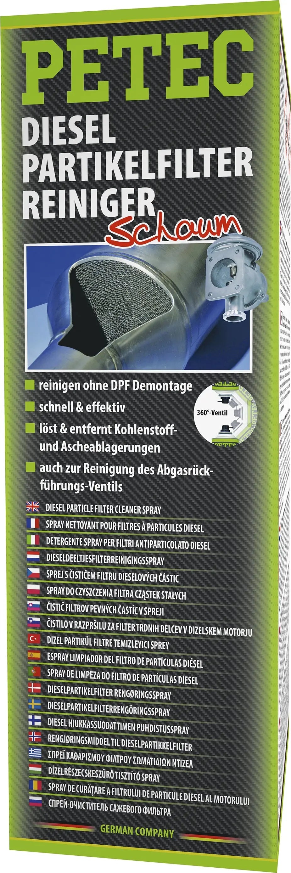 Dieselpartikelfilterreiniger Spray - 400 ml
