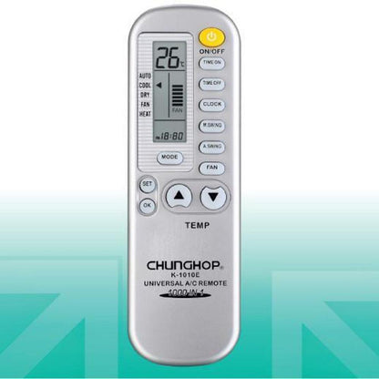 NNEDSZ Air Conditioner AC Remote Control Silver - For TOBO TONGLI TOSHIBA TOYO WANBAO