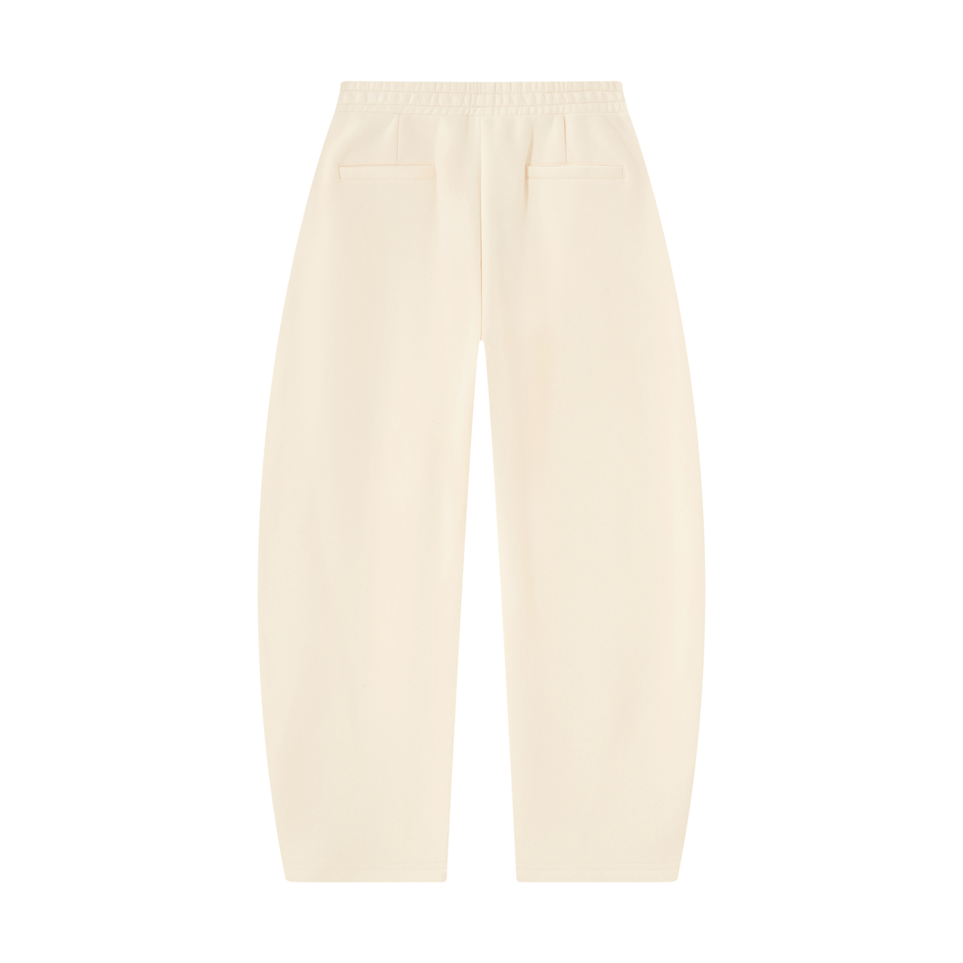 Montenegra Barrel Leg Sweatpants - Cream