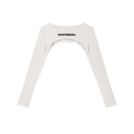 Montenegra Cutout Long Sleeve Yoga Shrug