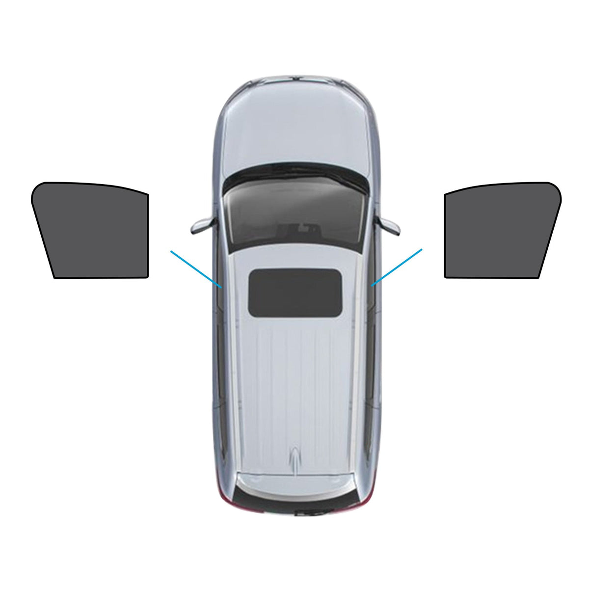 Magnetic Car Window Sun Shades Suitable for Mazda CX-3