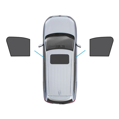 2x Front Magnetic Car Window Sun Shades Suitable for Mazda CX-3