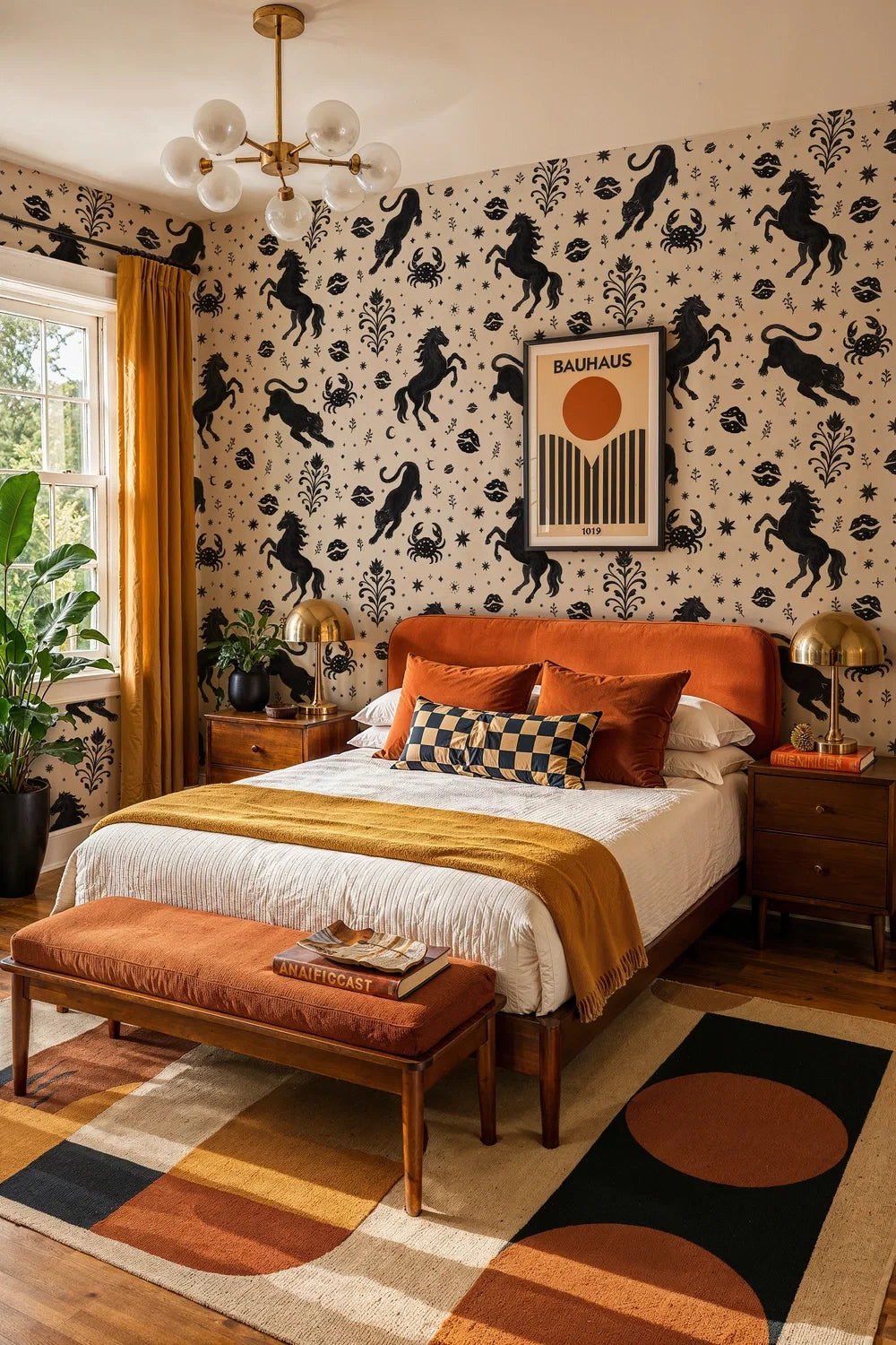 Retro Mystical Wallpaper