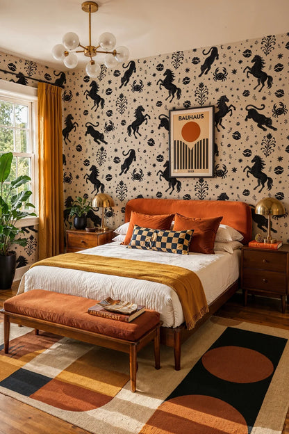 Retro Mystical Wallpaper