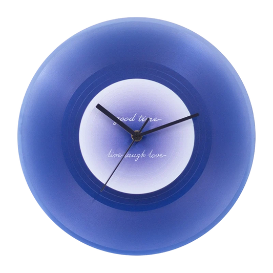 Vinyl Record Clock with Stand