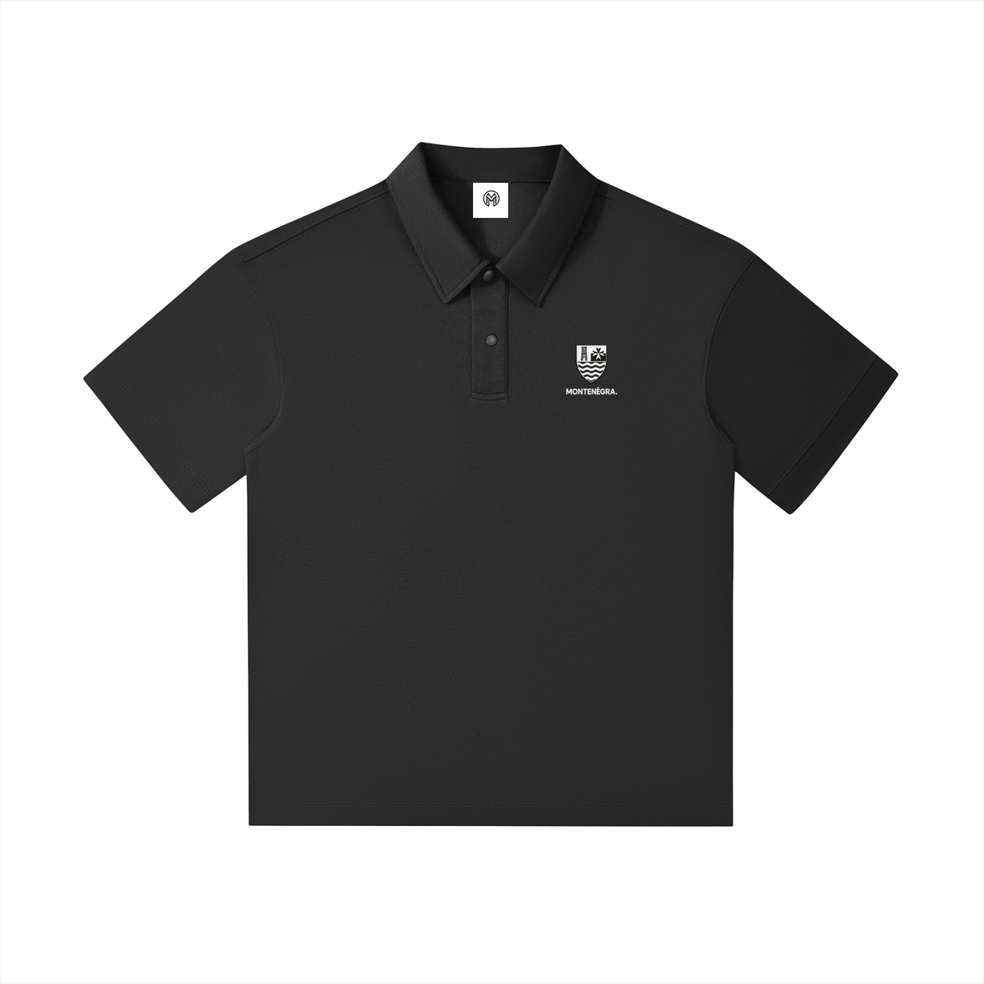 Drop Shoulder Short-Sleeve Polo