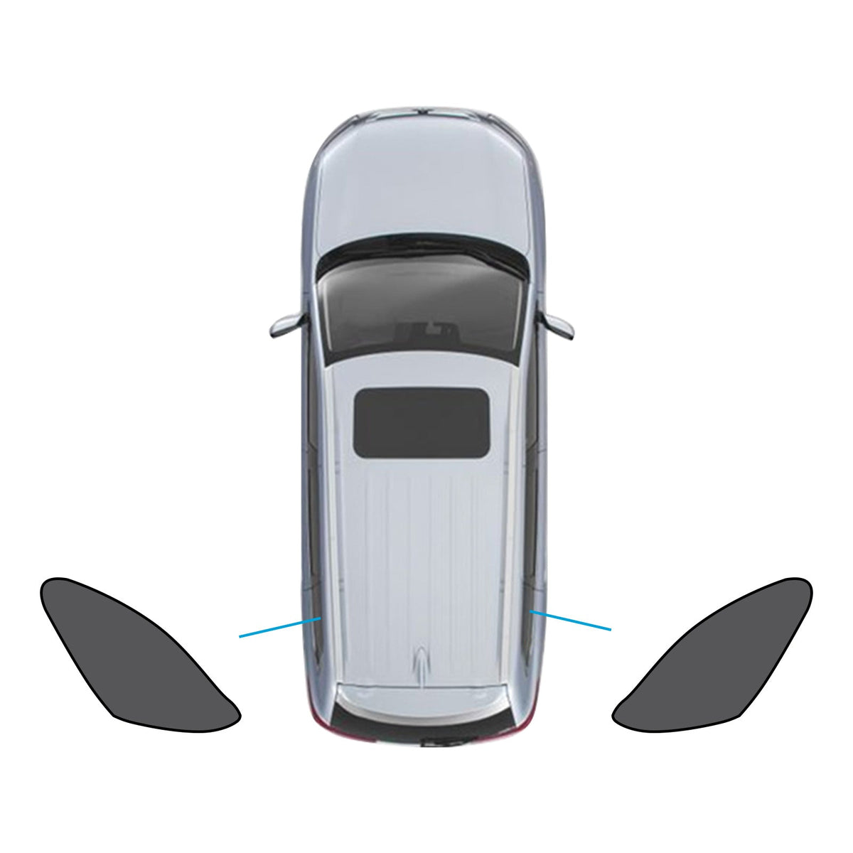 Car Window Magnetic Mesh Sun Blind Shades Suitable for Mazda CX-30