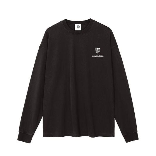 Montenégra Vintage Washed Long Sleeve T Shirt