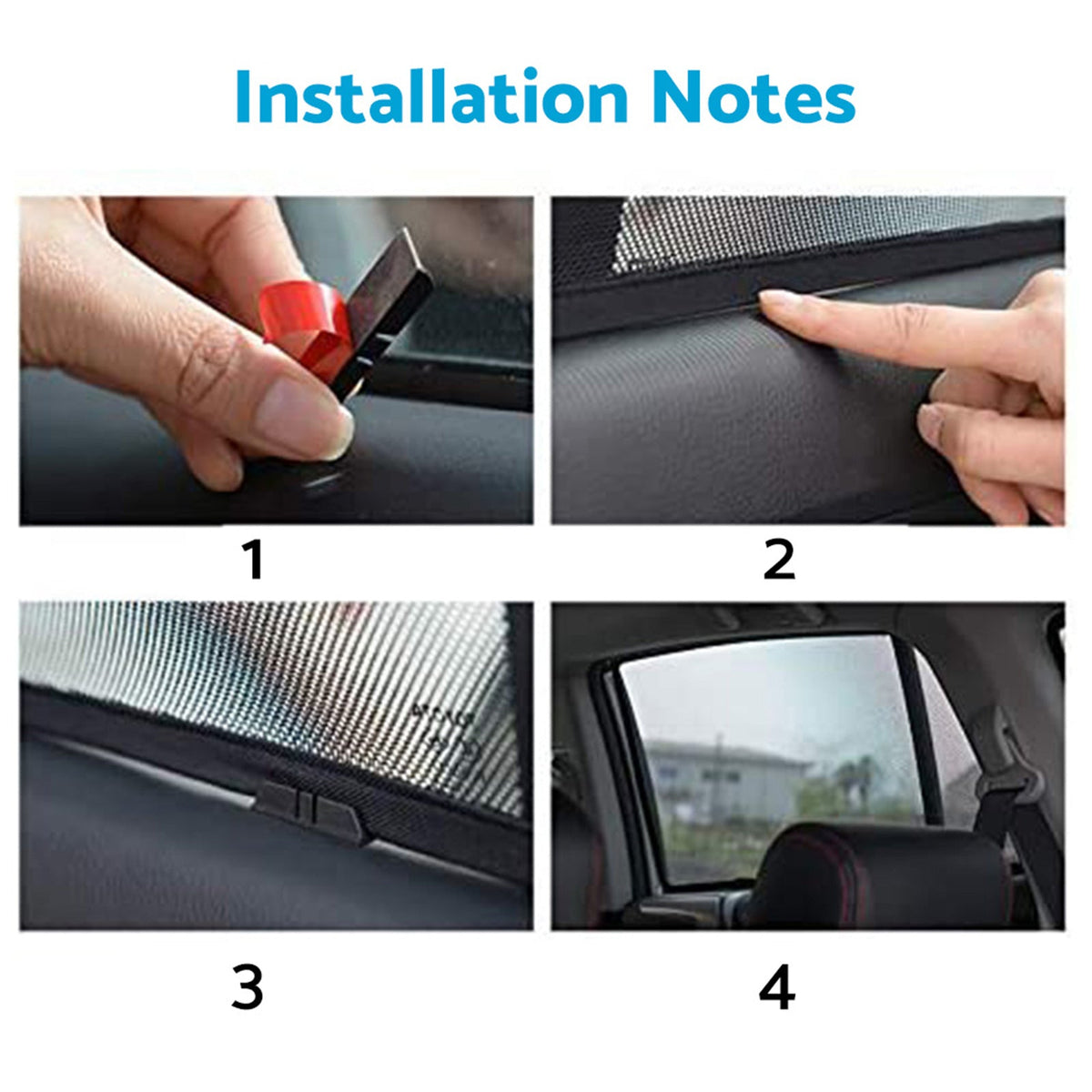 2x Car Window Sun Shades Suitable for Mazda CX-9 2.5T