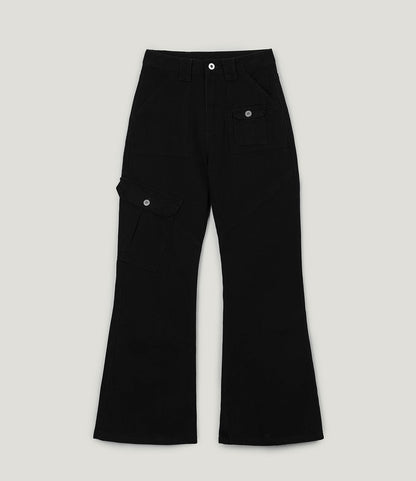 Bandi Pocket Semi-Bootcut Long Pants