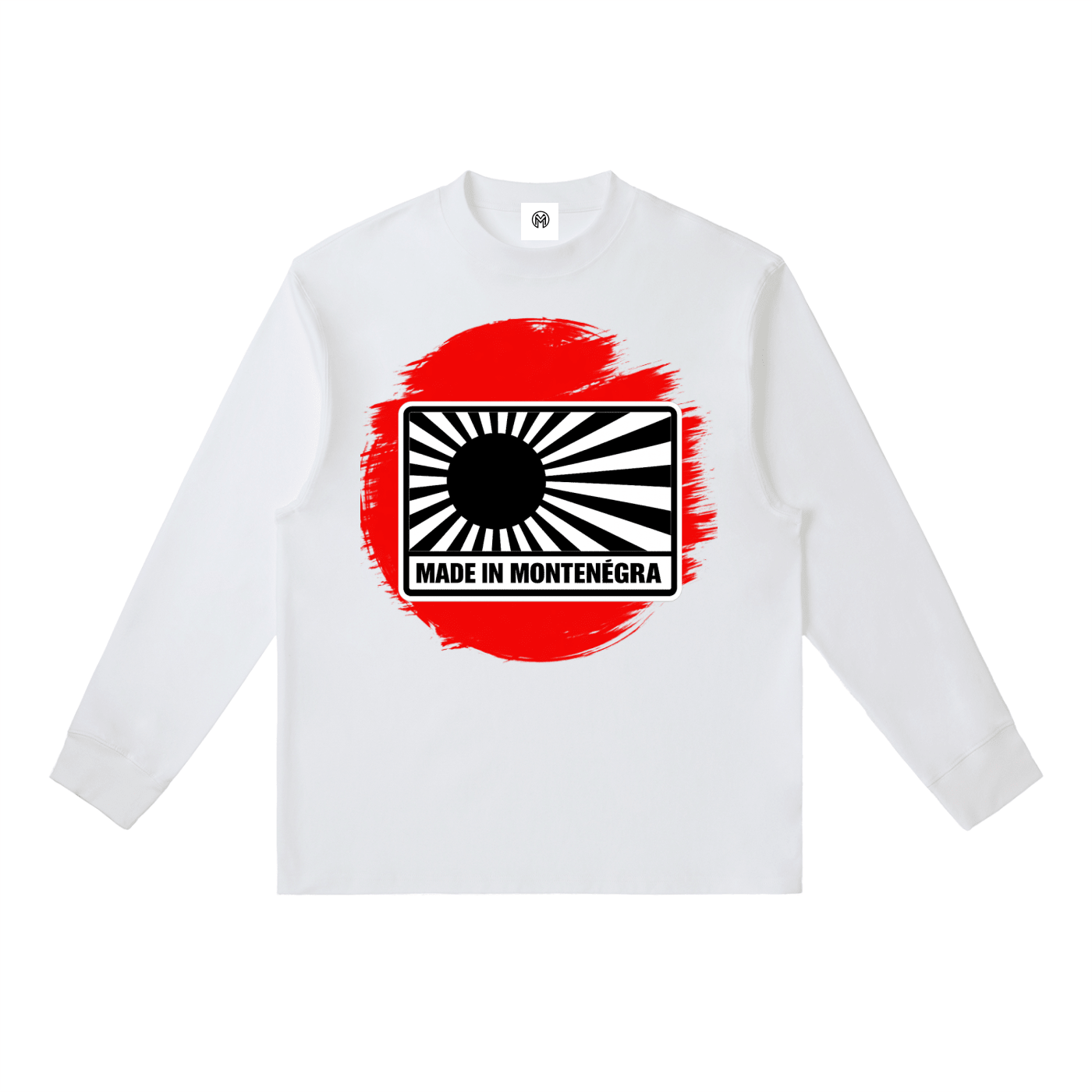 Montenégra Crewneck Long-Sleeve T-Shirt