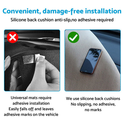 Dash Mat Microfiber Leather Dashboard Cover Suitable for Mazda CX-5 With HUD