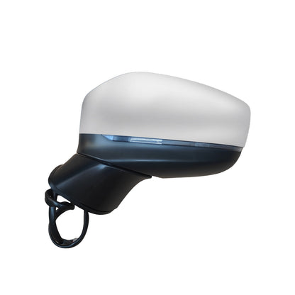 Door Mirror Silver Suitable for Mazda CX-5 KF With Blind Spot 9 Wires