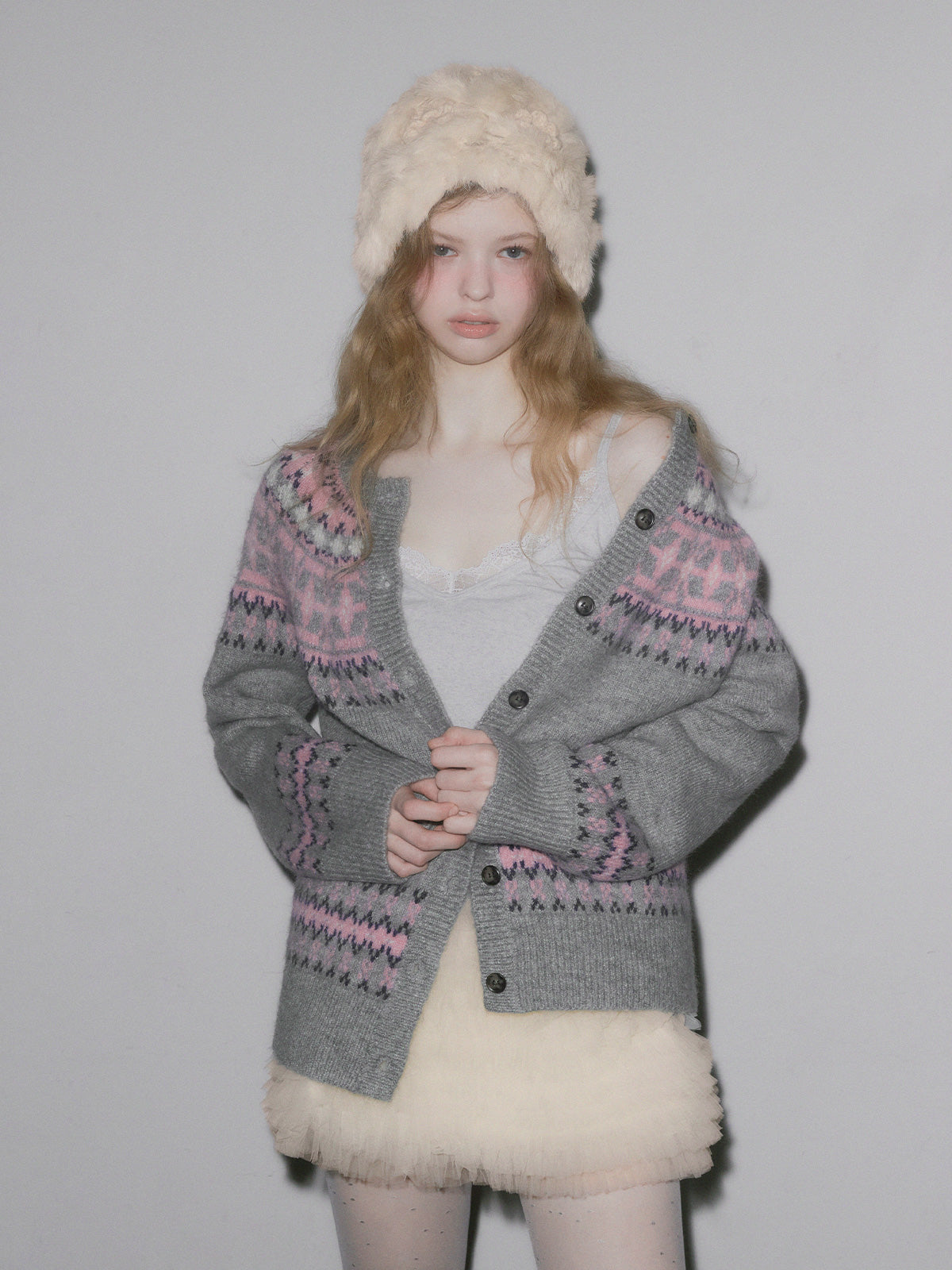 Epin Nordic Knit Cardigan