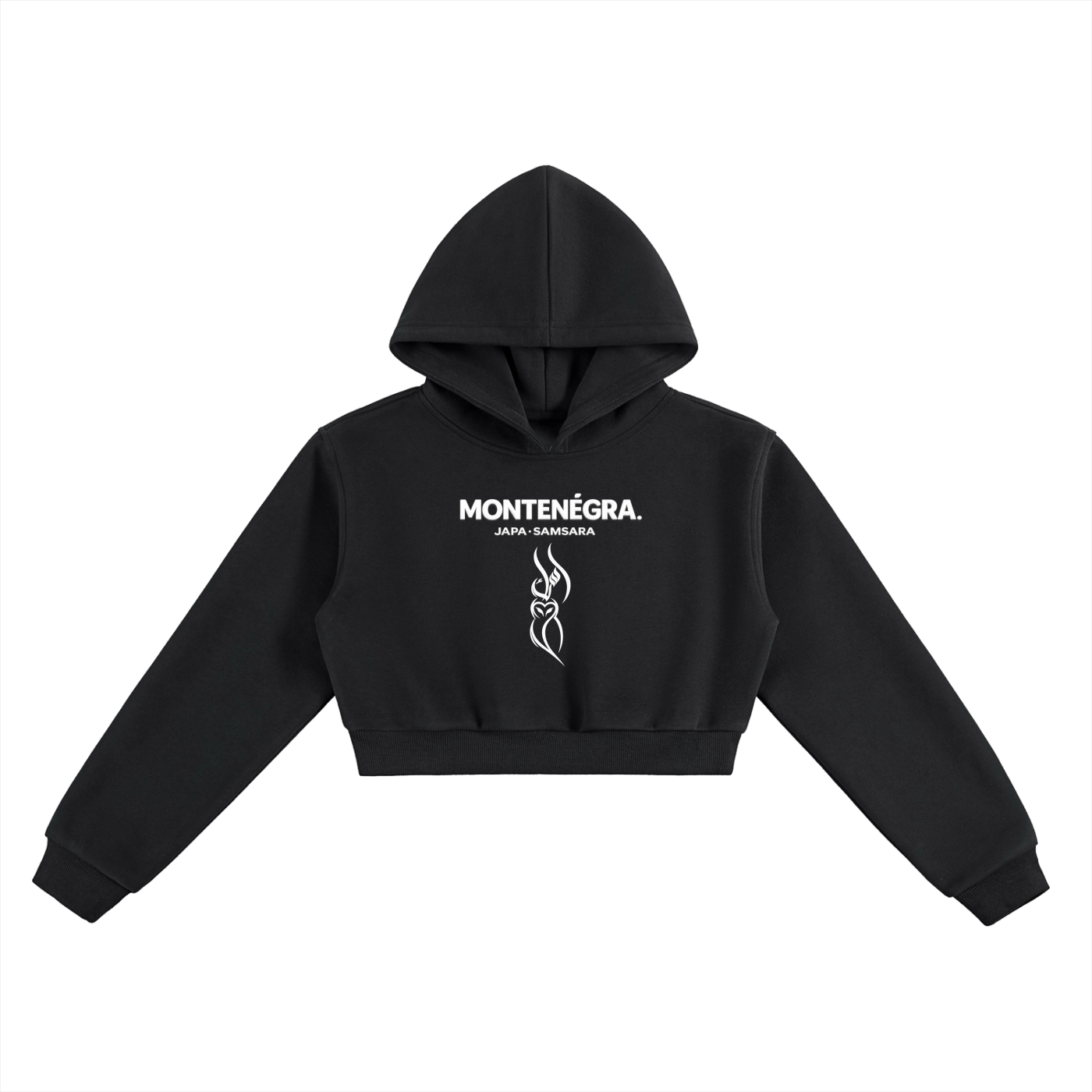 Montenégra - Essential Cropped Hoodie