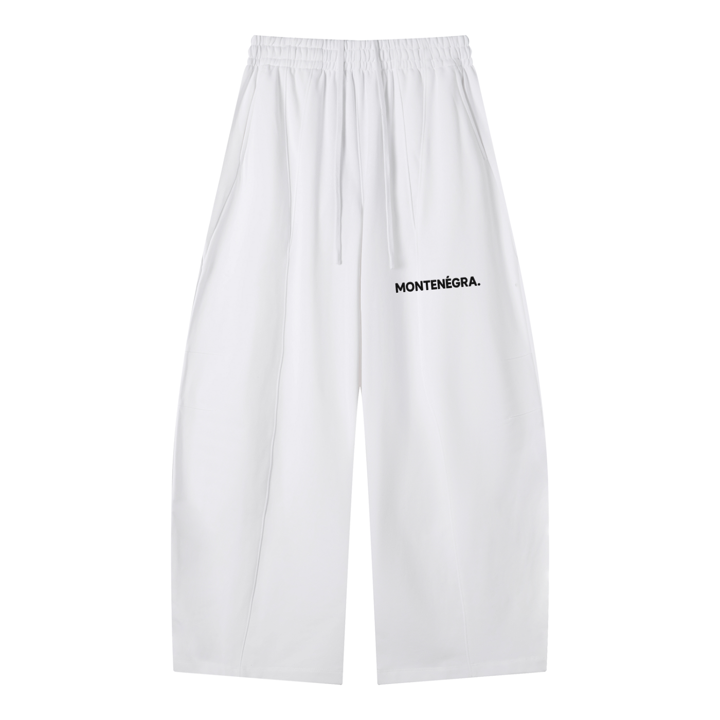 Montenegra Heavyweight Wide Leg Panel Sweatpants