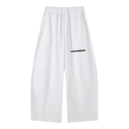 Montenegra Heavyweight Wide Leg Panel Sweatpants