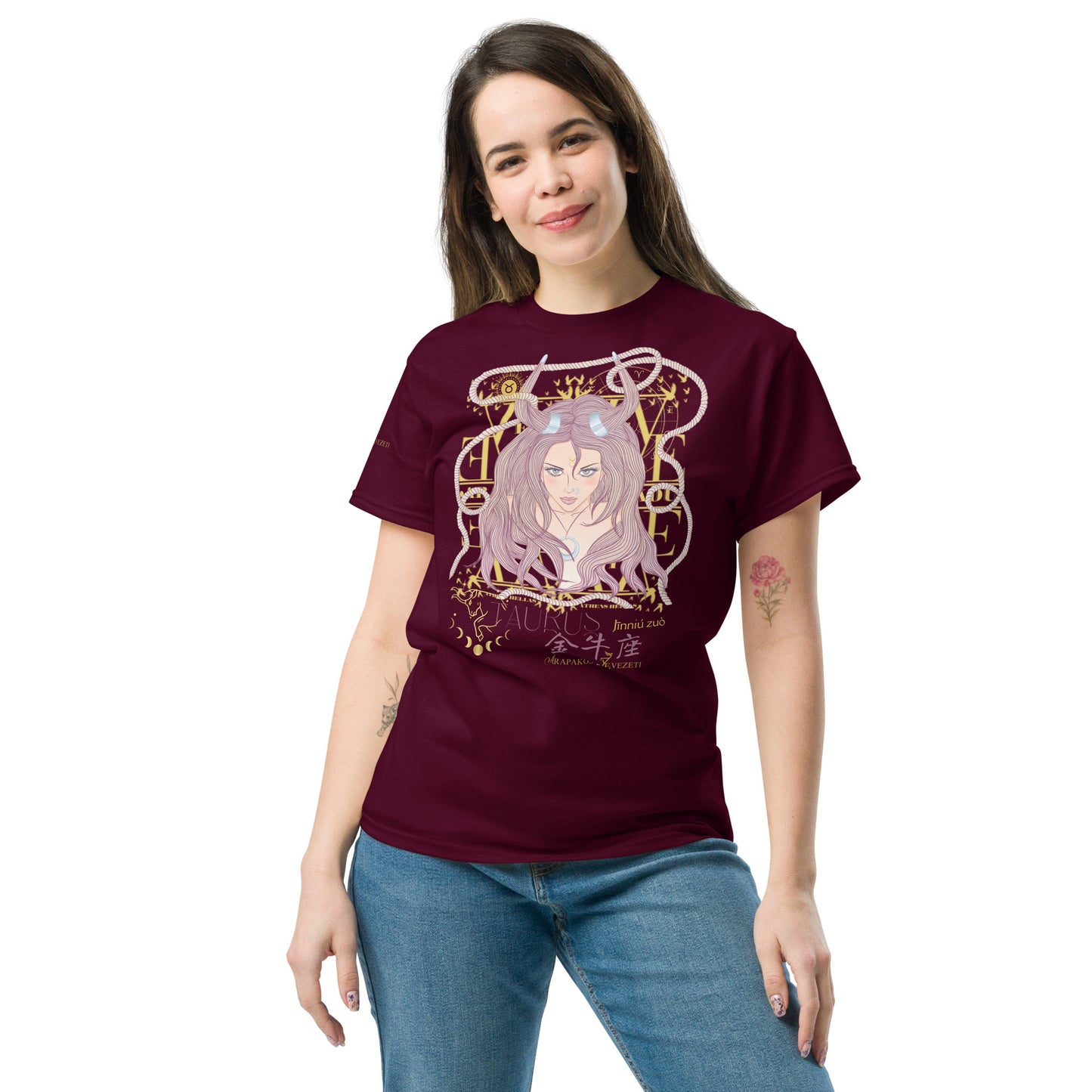 Taurus ♉ Women's T-shirt from the zodiac circle