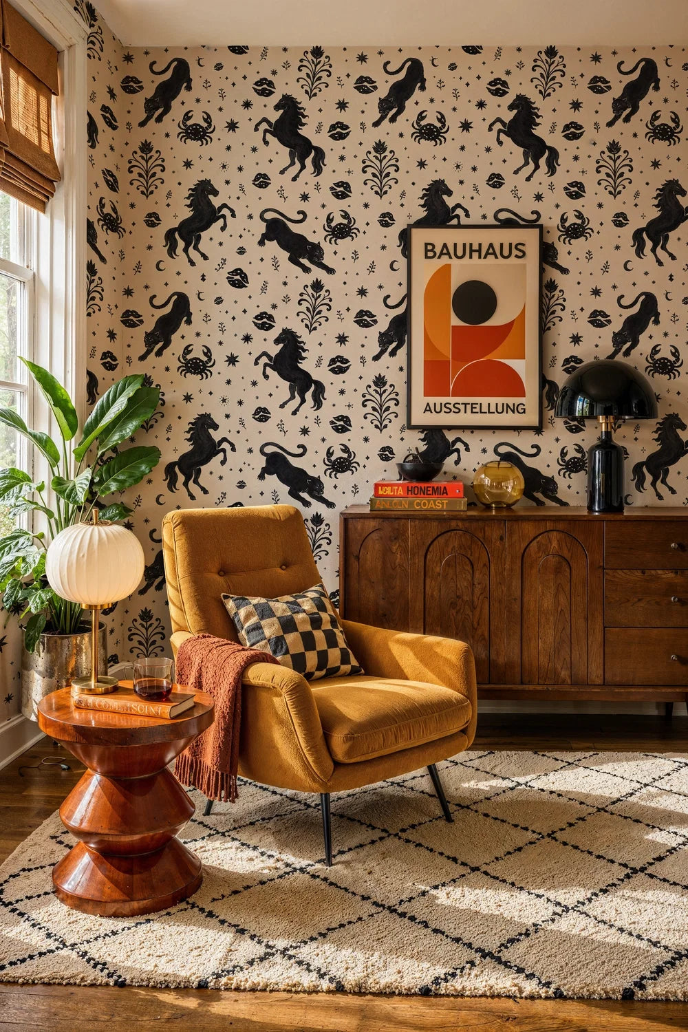 Retro Mystical Wallpaper