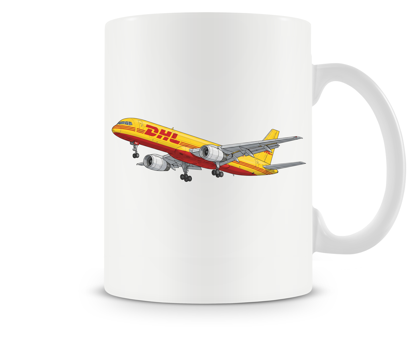 DHL Boeing 757 with Gear Down