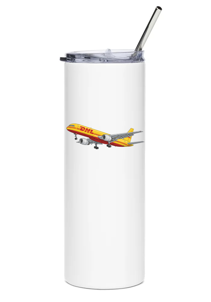 DHL Boeing 757 with Gear Down