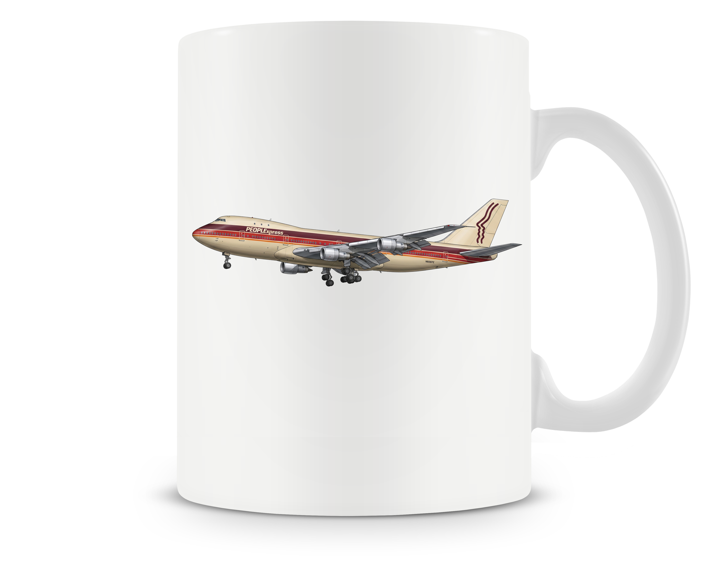People Express Airlines Boeing 747