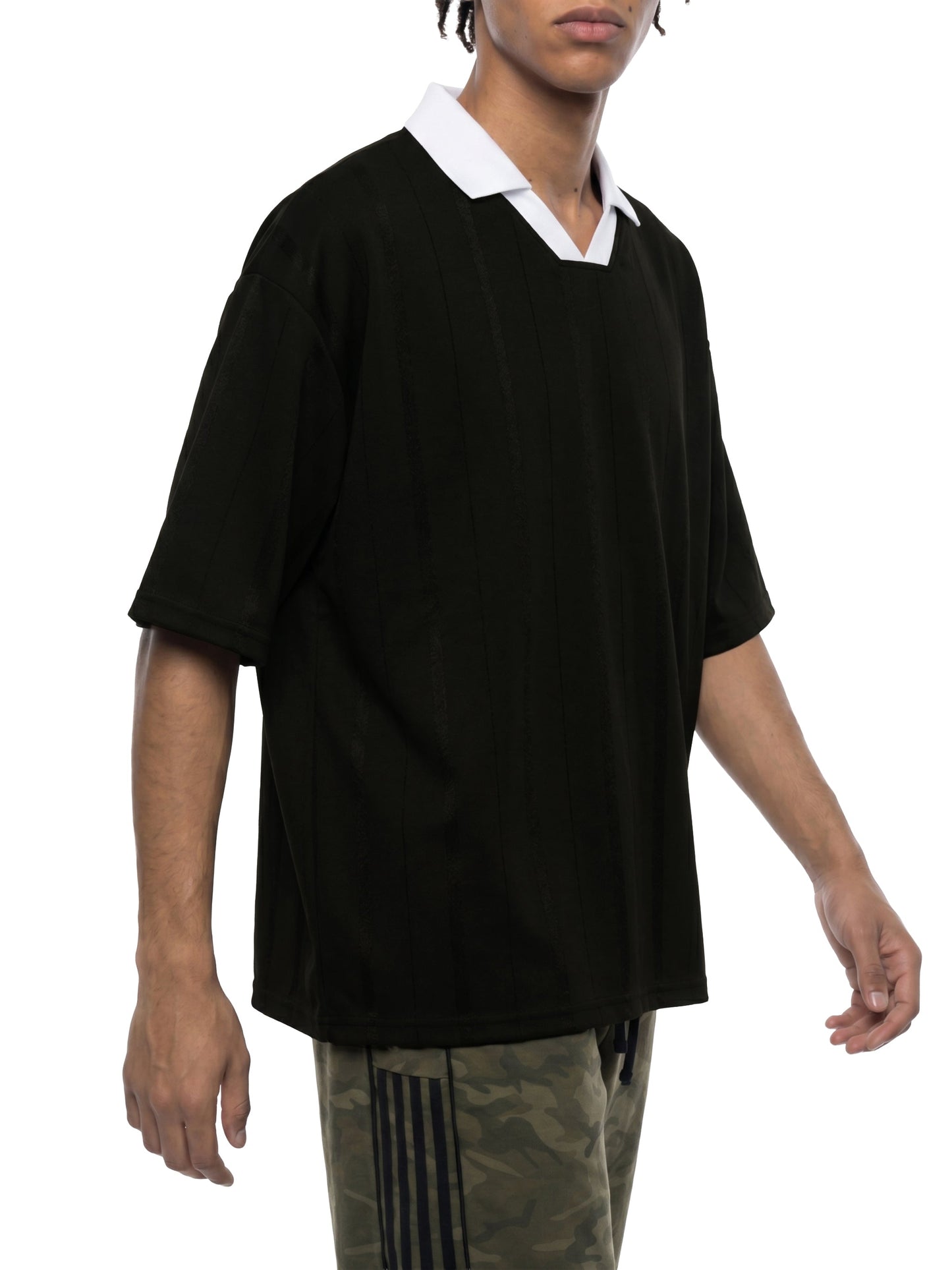 Montenegra Striped Boxy Soccer Jersey