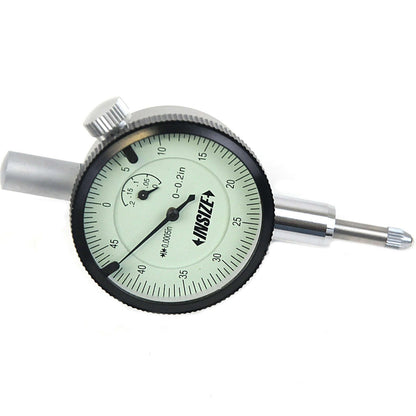 Insize Imperial Compact Dial Indicator Range 0 - 0.2" Series 2304-0205